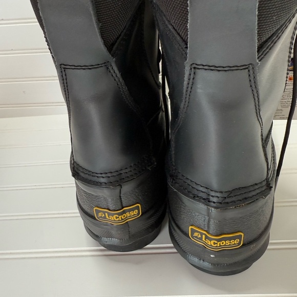 La Crosse Boots Mens 9M Pac 12" NMT 400G Iceman Iceberg Safety Steel Toe NEW - Picture 4 of 8